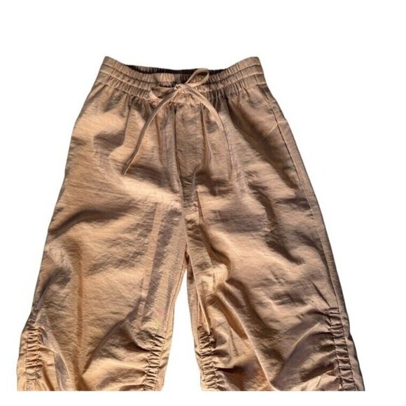 A.L.C Womens Sz 00 Keegan Ruched Sides Pants In Bella Tan - Picture 4 of 10